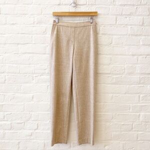 Lafayette 148 New York || Fulton Wool Cashmere Blend Pull On Pant Metallic XS